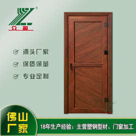 厂家批发塑钢框玻璃厕所门 防水硬塑平开家用卫浴卫生间门窗Q63