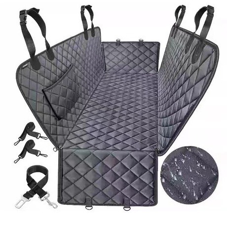 Amazon Car Pet Mat Rear Seat Waterproof Stain-Resistant Anti-Scratch Pet Dog Car Isolation Mat