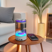 A23智能七彩灯蓝牙音箱家用插卡低音炮大音量高音质A22蓝牙音响