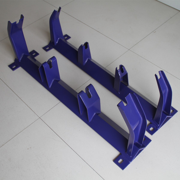 DTII型800mm带宽静电喷涂托辊槽型支架重型承载支架