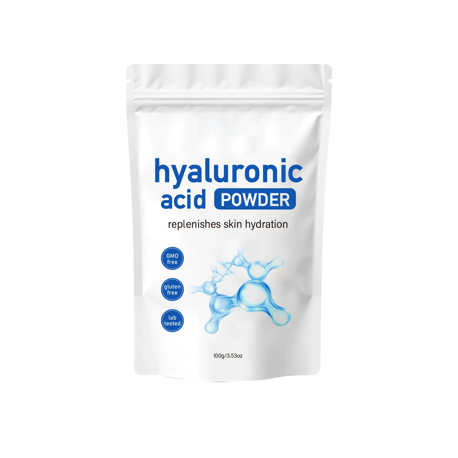Transparent face mask with hyaluronic acid, moisturizing nutritious powder mask