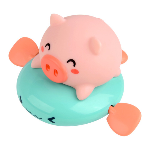 Yingbei cross-border children's chain bath toy, baby bathroom swimming cute pull string animal water play small gift