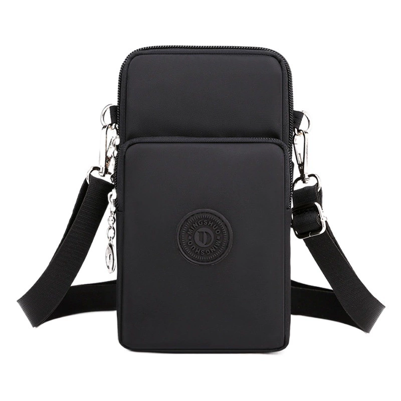 Новая трансграничная сумка для мобильного телефона, женская сумка через плечо из Оксфордской ткани, маленькая сумка через плечо для мобильного телефона, вертикальная мини-сумка на запястье со сменой