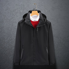 Outdoor Single-layer Windproof Waterproof Jacket for Men and Women Spring and Autumn Thin Breathable Open Shirt Outerwear Custom Logo