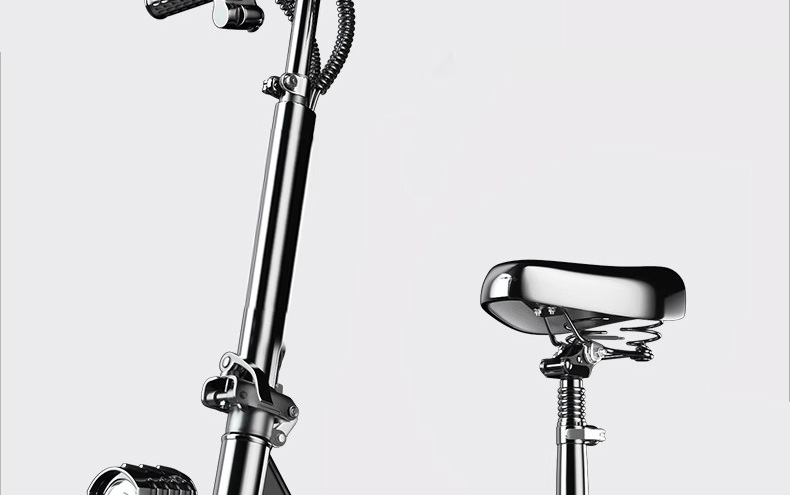 10-inch foldable electric scooter, small mini scooter, adult electric vehicle for transportation