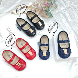 公主鞋女童春秋大中小童软童鞋小女孩洋气百搭平底防滑单鞋子宝宝