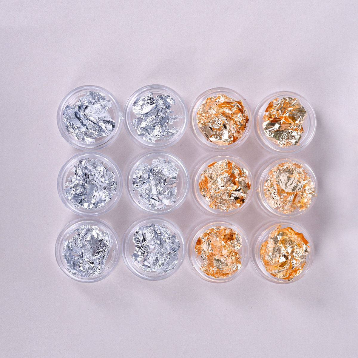 12 colores de uñas belleza Ojo Maquillaje Glitter lentejuelas cerámica suave fruta pieza perla polvo Delgado mezclado accesorios la joyería BRICOLAJE