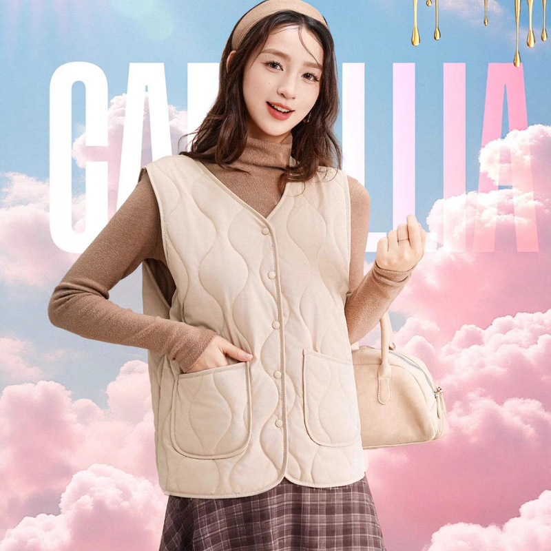 2025 New Lightweight Inner Cardigan Vest for Men and Women, Wool Liner, V Neck Warm Vest Outer Top 2025 New Lightweight Inner Cardigan Vest for Men and Women, Wool Liner, V Neck Warm Vest Outer Top