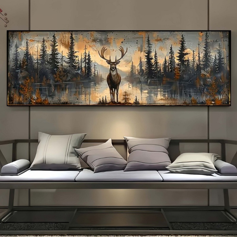 Transfronterizo Amazon pintura de diamantes fábrica de explosión venta directa pintura de diamantes DIY paisaje decoración pintura colgar paquete de herramientas '