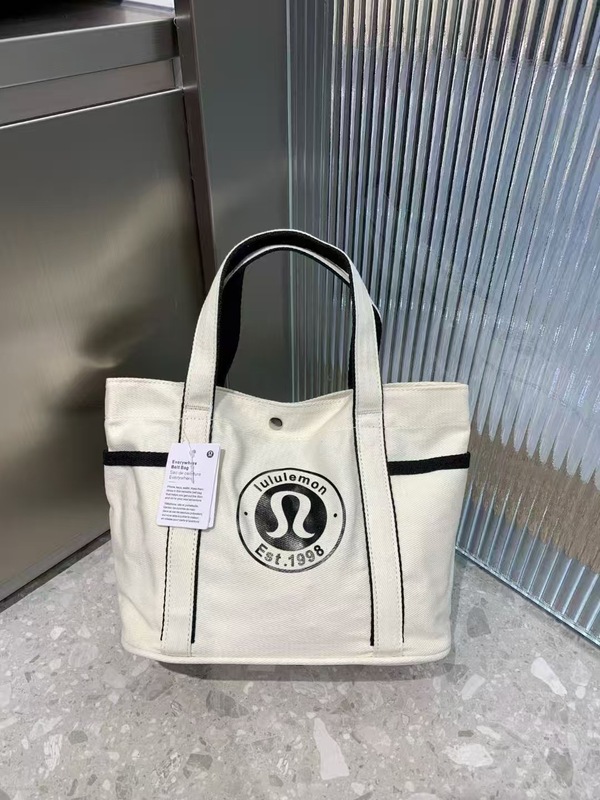 lululemon20L 大容量 シングルショルダー テニス キャンバスバッグ トートバッグ ポータブル カジュアル 旅行 スポーツ 防水 レディース|undefined