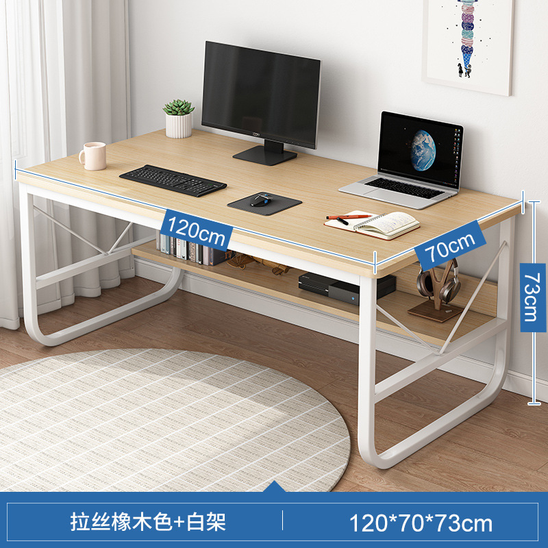 Escritorio del personal con cajones Dormitorio del hogar Dormitorio minimalista moderno Libro de estudio para estudiantes Escritorio para computadora Escritorio