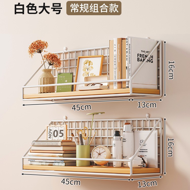 Combinación - modelo grande blanco - "enviar clavos sin marcas + pegatinas sin marcas" - tablero de madera maciza★