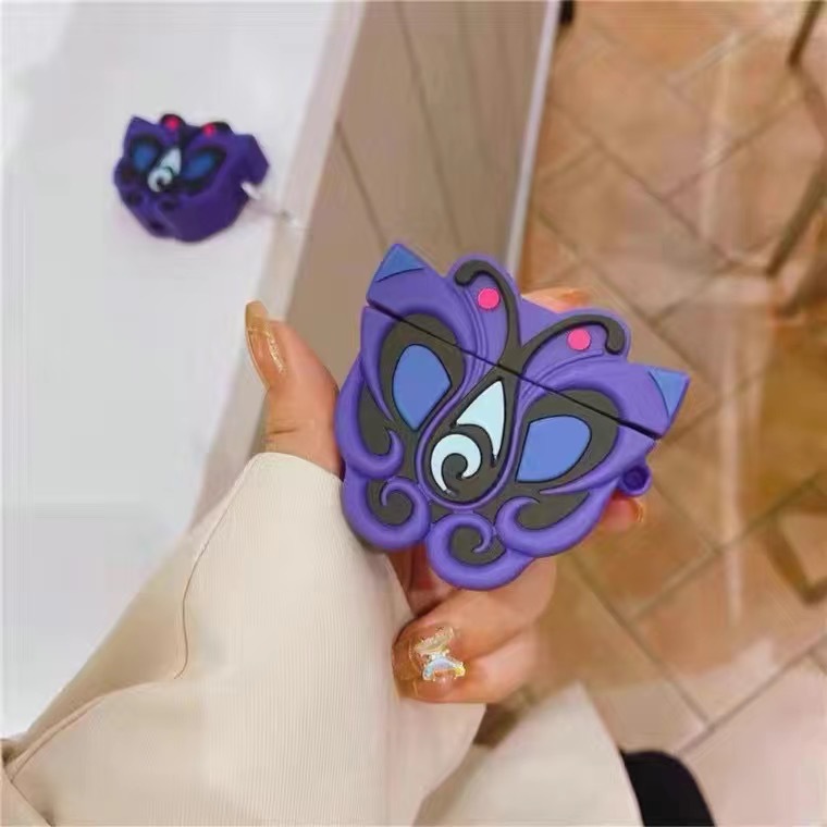 Airpods 4 generación cubierta de auriculares bluetooth nueva caricatura encantadora silicona cubierta de auriculares bluetooth