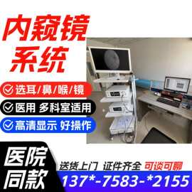 医用耳鼻喉内镜系统 治疗耳鼻喉内窥镜检查治疗机 双镜内窥镜