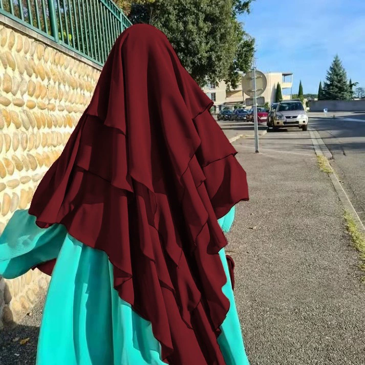 Производители напрямую поставляют Yiduo новый AliExpress сплошной цвет трехслойный тюрбан Дубай турецкий тюрбан 21903