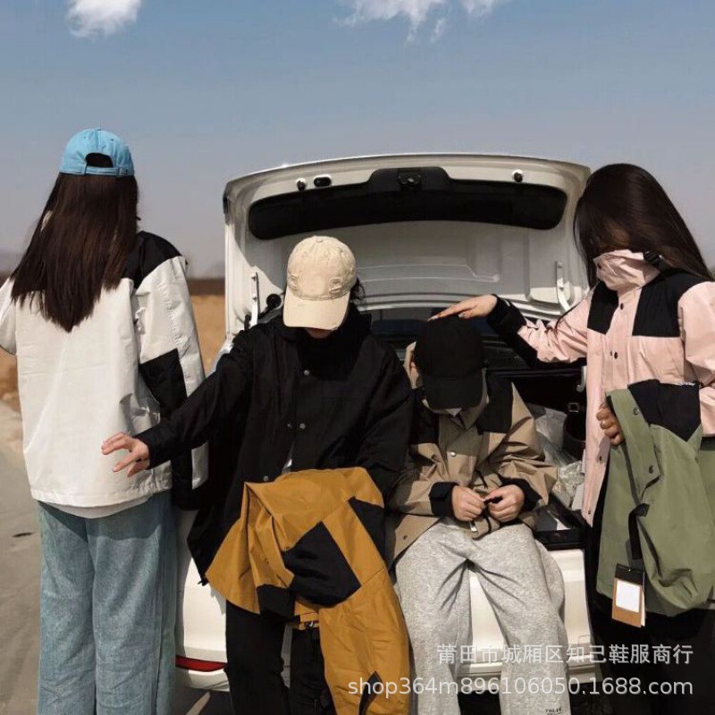 高バージョン美版北顔1990突撃服TNF保温ジャケット三合一屋外防水男女コート|undefined