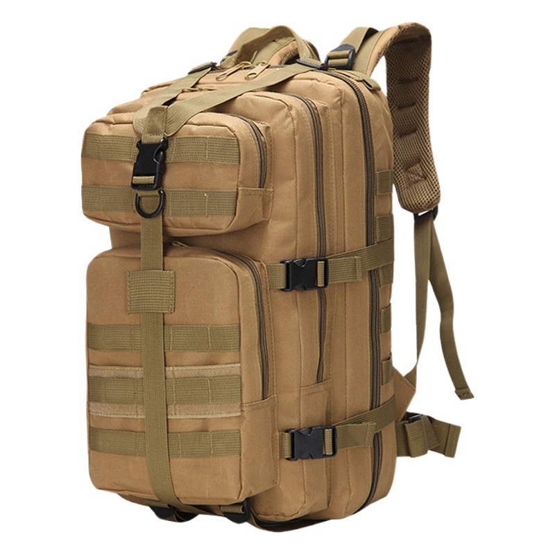 Deportes al aire libre escalada senderismo mochila resistente al desgaste material resistente al desgaste camping camuflaje Medio 3P mochila táctica