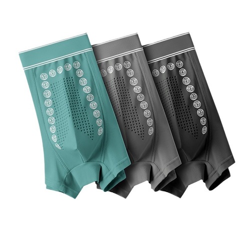 Men's Underwear Men's Straight Leg Cotton Summer Thin Plus Size Four-Point Trendy Personalized Student Shorts