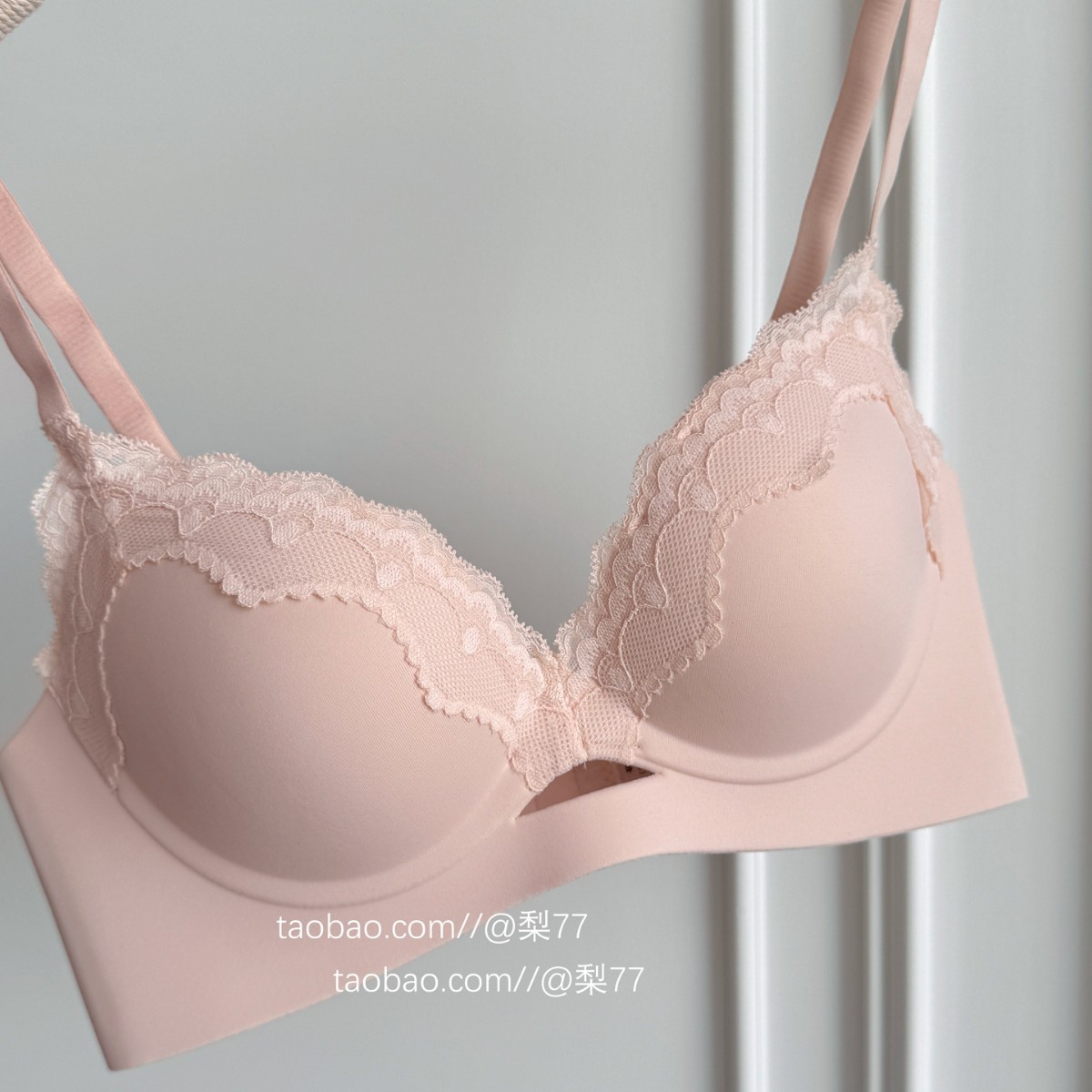 3D 立体新款深V领纯欲蕾丝少女内衣小胸聚拢显大上托侧收副乳文胸