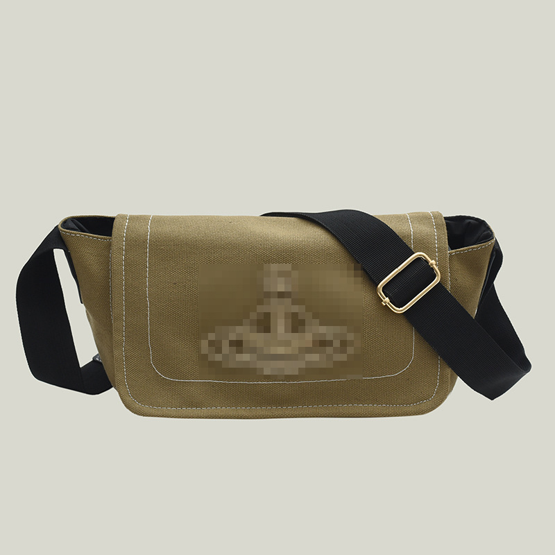 Diseño de nicho bolsa de lona de la vendimia MEDIADOS DE-antiguo bolso de mensajero de cercanías hombro bolsa de cuero suave bolsa de las axilas