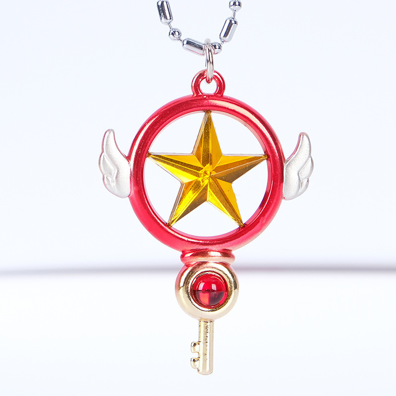 カードキャプターさくら 魔法の杖 フィギュア ガールさくら コスプレ 鳥の頭の杖 スタードリームの杖 さくら伸縮杖|undefined