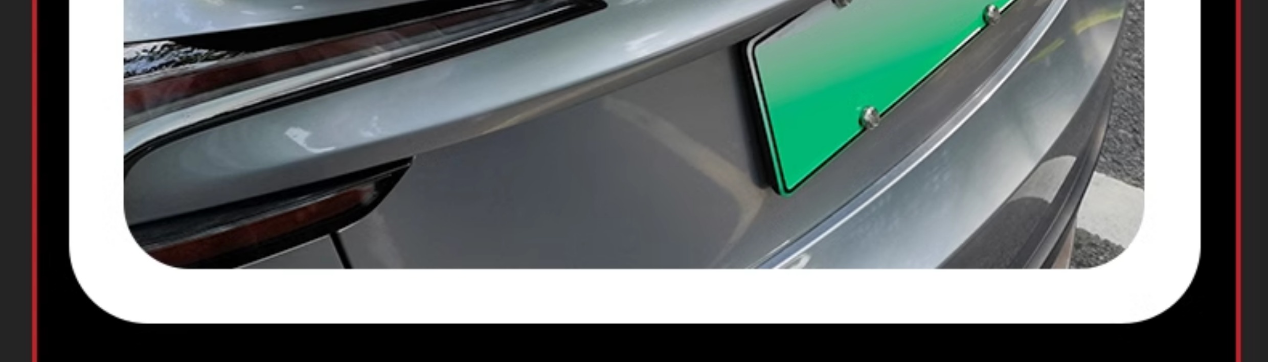 Suitable for the New Version! Tesla Rear Wing Model3/Y Real Carbon Fiber Dry Carbon Spoiler Modified P Version Suitable