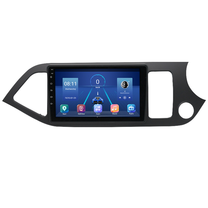 Aplicable a Kia Buenos días (péptido derecho) reproductor de navegación Android MP5 Radio 4 + 64 Carplay incorporado