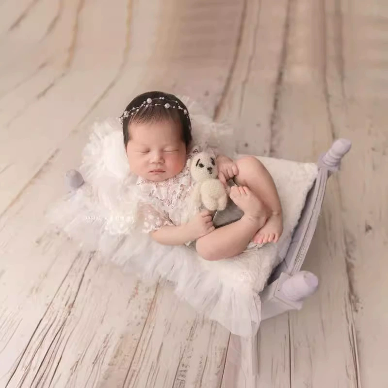 Детская фотокостюмированная одежда Baitian Babies Cute Photo Half-year-year-old Photo Art Photography Topic Photo Clothing