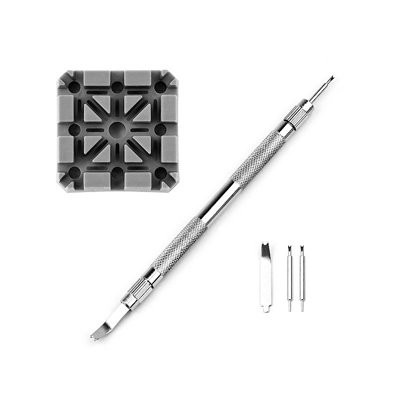 Herramienta de reparación de relojes Conjunto de 127 piezas desmontaje y reemplazo de correa de reloj combinación traje removedor de oreja correa de reloj herramienta de reemplazo