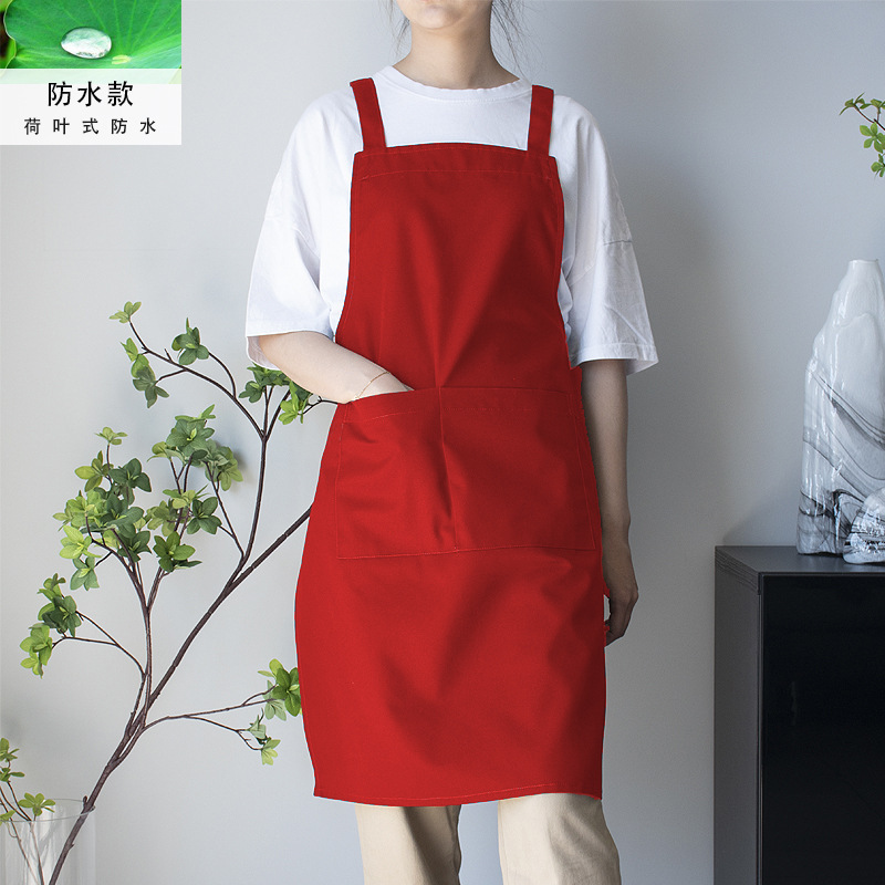 新しいキャンバスエプロン、キッチン、コーヒー、女性、和風マニキュア、工場作業、家庭用、男性専用、撥水加工、ケータリング用|undefined