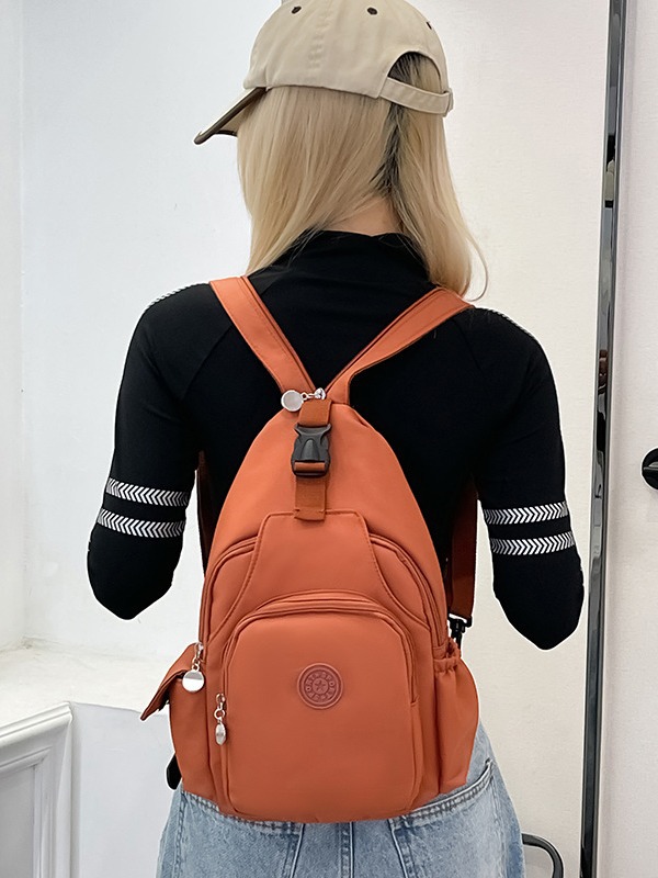 Bolso de pecho de mujer, viaje al aire libre, nuevo tipo de multifunción, ocio, gran capacidad, mochila, mochila multipropósito, ligera