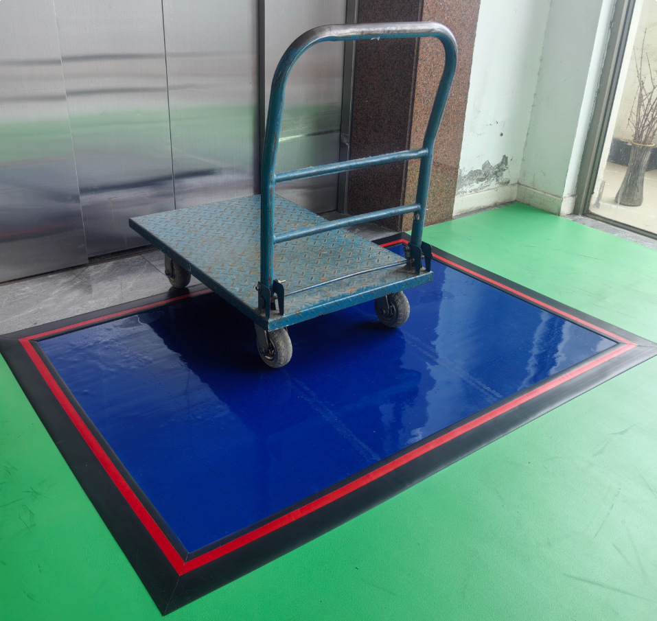 Silicone Washable Dust-Sticking Floor Mat Workshop Door Repeated Dust Removal Clean Room Wheel Cleaning Foot Mat