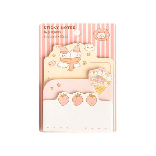 Note paper ins style tearable simplified national style n times stickers cute portable study office notes post-it notes wholesale