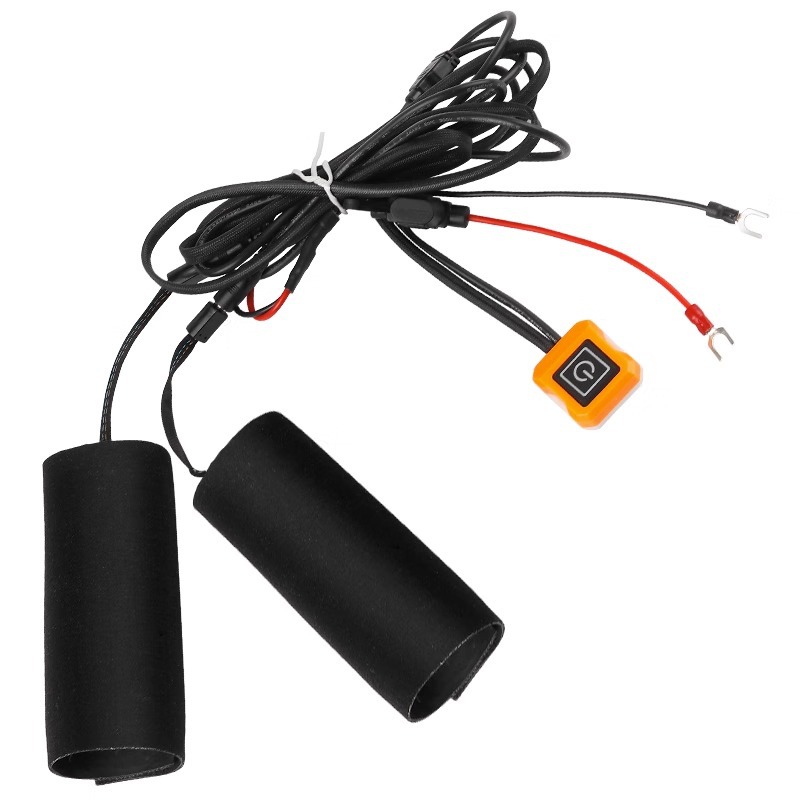 cubierta de mango de motocicleta de calefacción eléctrica antideslizante cubierta de mango de batería eléctrica cubierta de mango a prueba de agua cubierta de mango caliente a prueba de frío