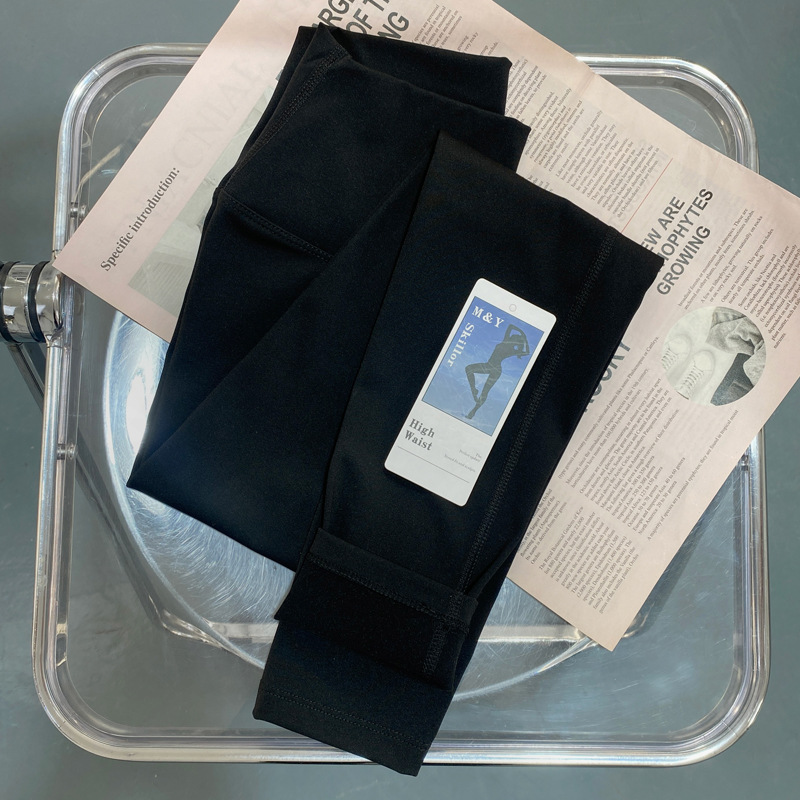 Lulu mismo nude cintura alta pantalones de yoga de lana Otoño e Invierno de las mujeres no incómodo área medias deportivas correr pantalones de fitness