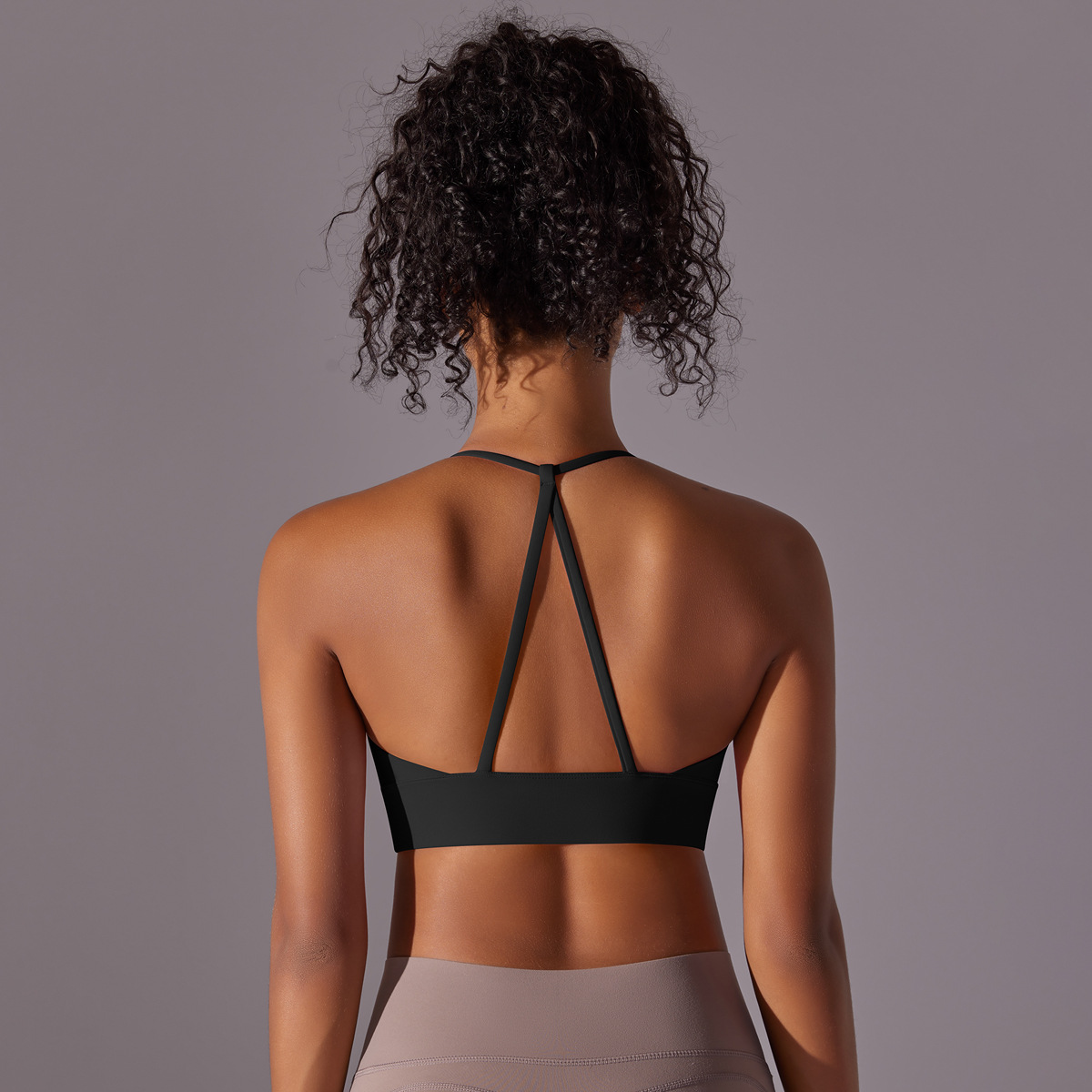 140g Weight Sleeveless Sleeve Length Nylon Fabric Type Short Top Length Halter Crisscross Tank Tops Type Fitness, Yoga, Sports Occasion Halter Neck Neckline Solid Color Pattern Sports Style Sports Solid Color Nylon Halter Neck Active Tops Halter Crisscross Tank 31
