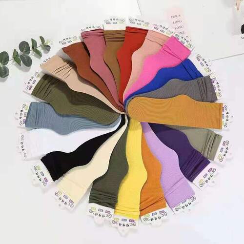 Stockings for women in spring, summer and autumn Korean style mid-tube velvet pile socks thin Japanese in versatile candy solid color ice socks