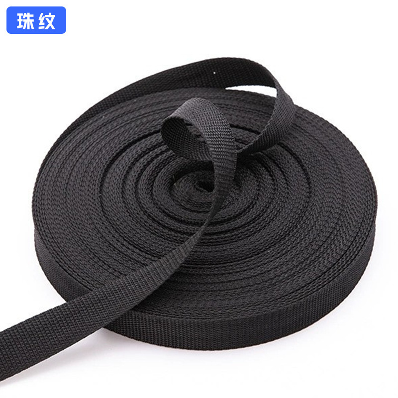 PP polipropileno cinta de tejido espesar bolsas escolares cifrado USA grano plano grano trenzado correa accesorios de ropa al por mayor