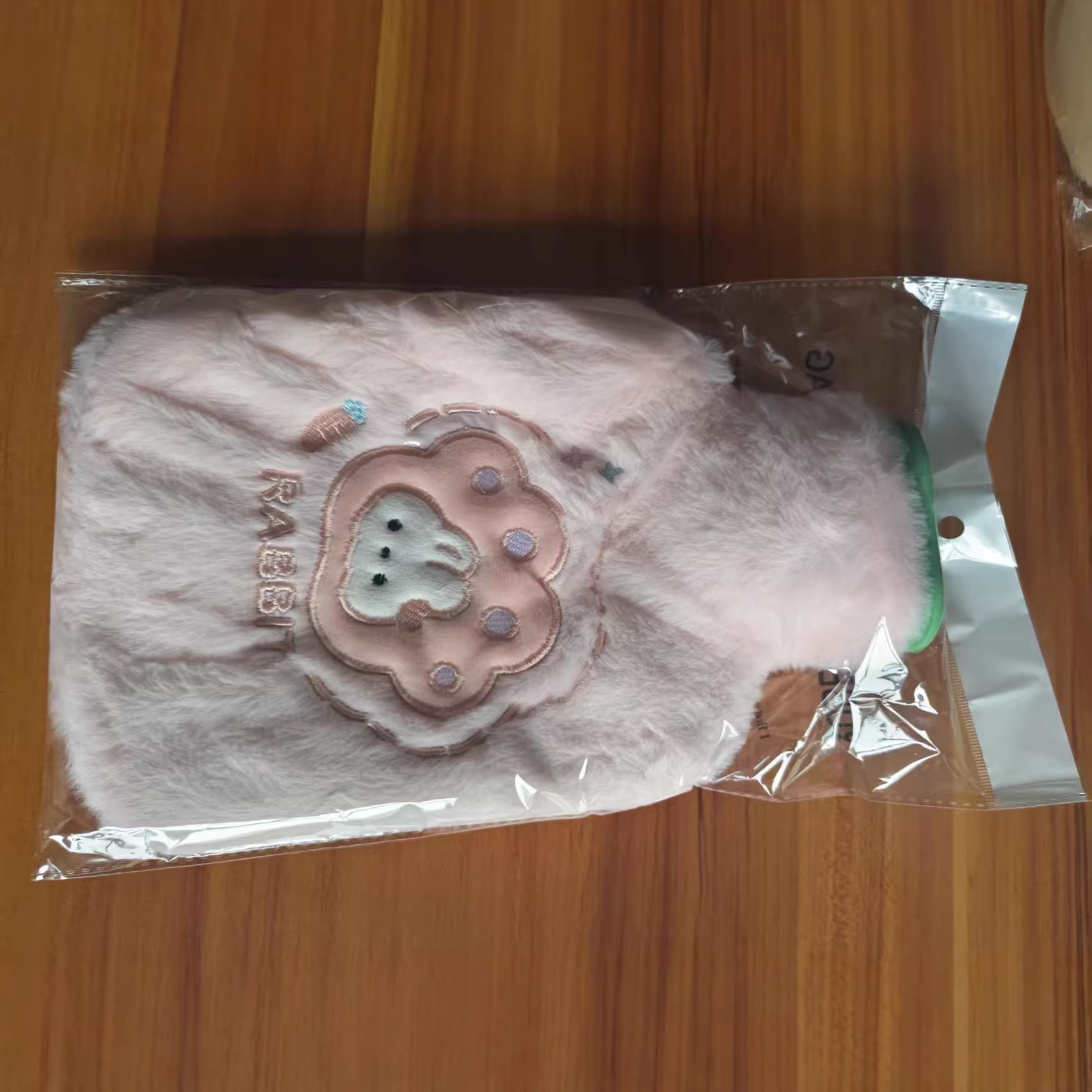 卡通布套橡胶热水袋注水加热冬季安全保暖学生暖手宝被窝专用温水