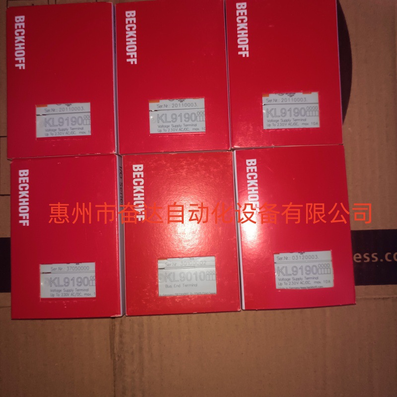全新原装正品德国BECKHOFF倍福模块 KL9190 现货议价出售