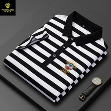 ��ɭ���ļ��¿������ʿT��POLO�����������ɫ֯����T������