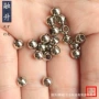 盲孔通孔穿孔亮面钢球