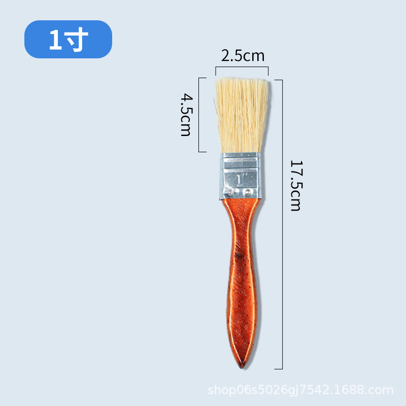 Thickenedlong 1inch ;bristle brush;bristle