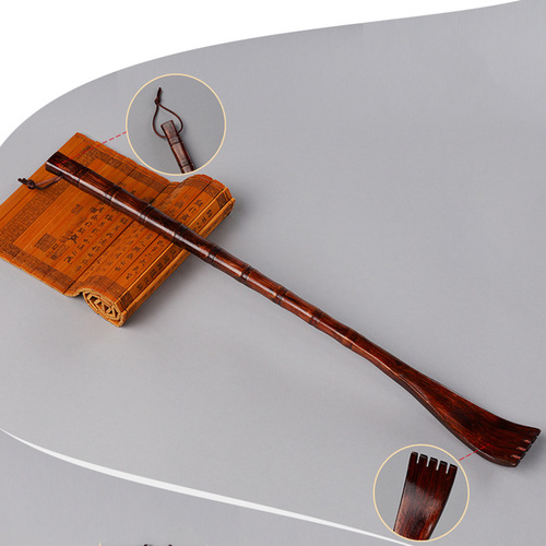 Manufacturer wholesale back scratcher long handle back scratching rake wooden do not ask for massage and tickle old man enjoys tickle scratching