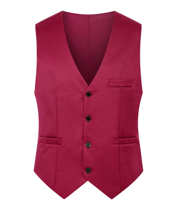 182g Weight Sleeveless Sleeve Length Chemical fiber blending, Viscose Fabric Type Vest Tops Type 1 Piece Quantity Casual Occasion V Neck Neckline Slim Fit Type Solid Color Pattern Winter, Summer, Spring, Autumn Season Men's Gender Classic Style Style Men's Classic Style Solid Color Vest 10