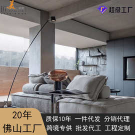 皮埃蒙特豆腐块沙发布艺小户型客厅双人方块懒人棉麻单人模块沙发