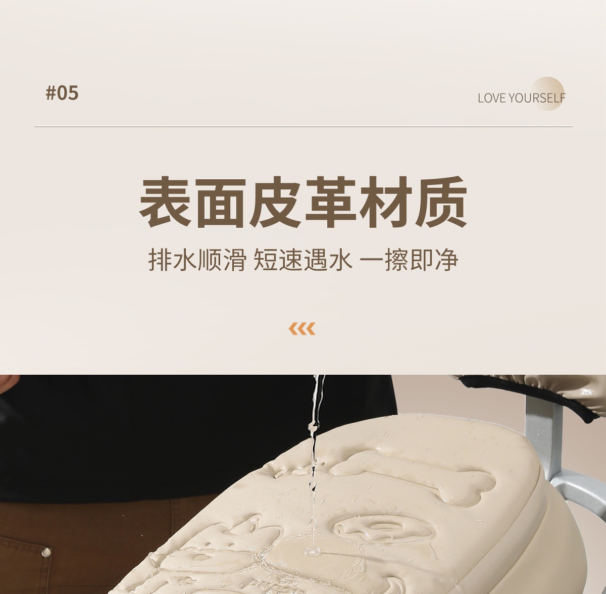 Suitable for Electric Vehicle Seat Cushion Cover Thickened Sponge Shock-Absorbing Leather Wear-Resistant Waterproof Sun Protection Electric Vehicle Comfortable Seat Cushion
