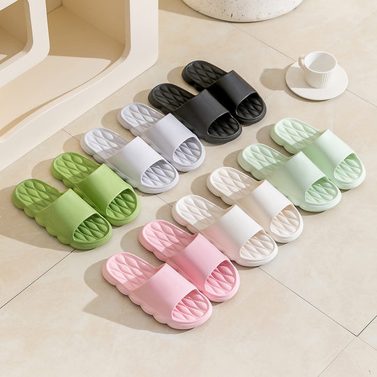 Slippers Women Summer Slippers Men's Home Shoes Home Indoor Bathroom Bath Couple EVA Slippers Men's Wholesale Slippers
