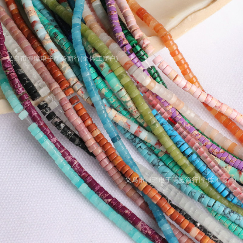 4*2mm round spacer Dongling jade white crystal loose beads string handmade DIY beaded accessories materials semi-finished accessories 4*2mm round spacer Dongling jade white crystal loose beads string handmade DIY beaded accessories materials semi-finished accessories