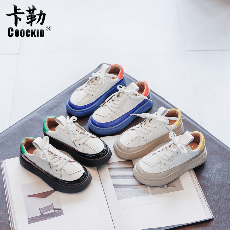 Clearance Sale Girls' Sneakers, New Spring Models, Children's Fashionable Casual White Shoes, Boys' Korean-Style Soft-Soled Sports Shoes